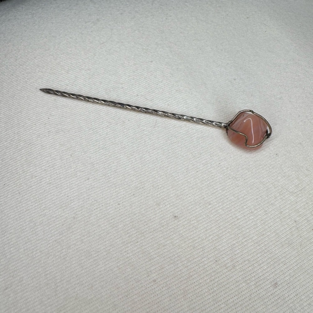 Vintage Rose Quartz Cocktail Skewer